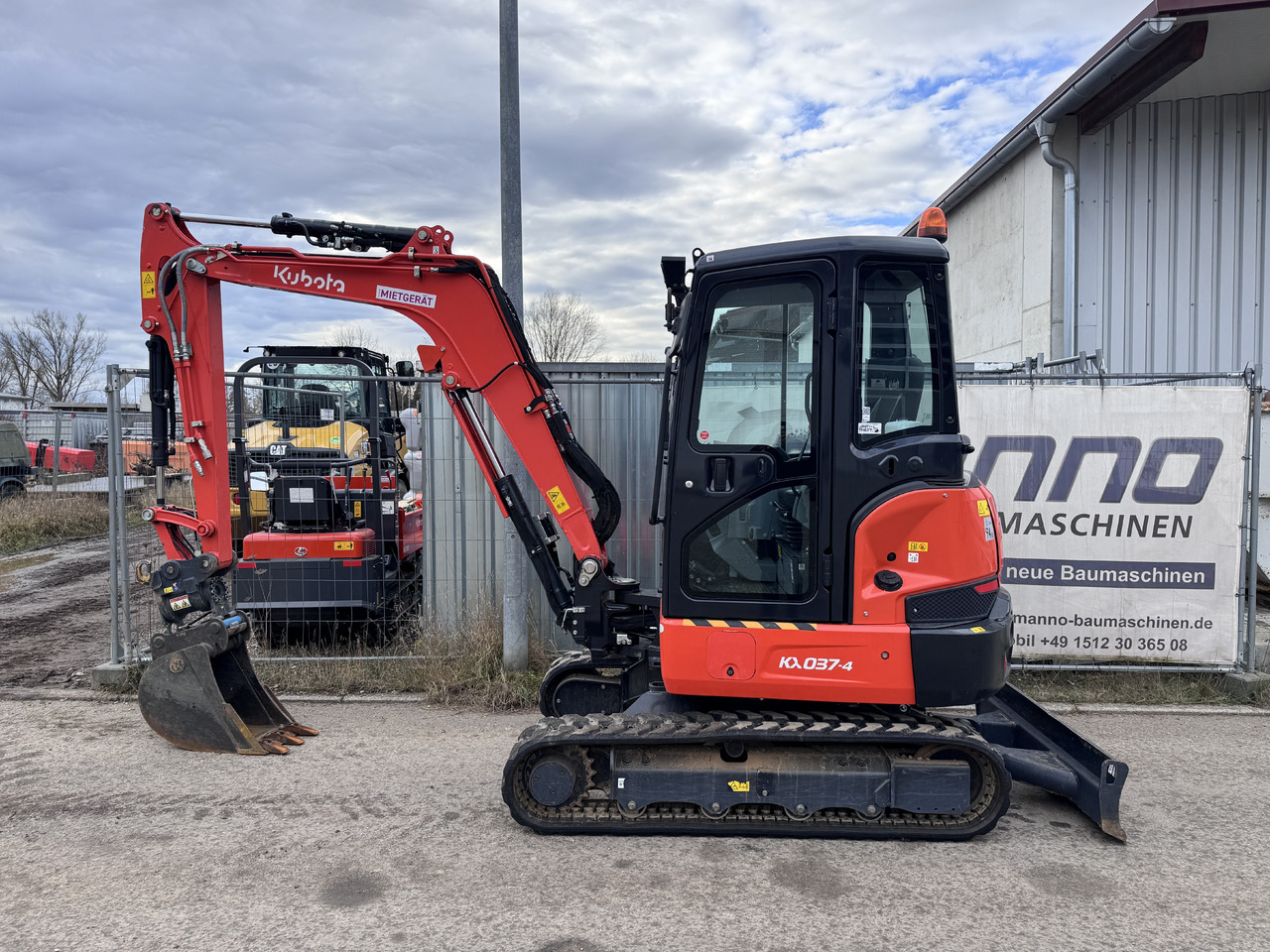 Kubota KX 037-4 - Мини-экскаватор: фото 5 Kubota KX 037-4 - Мини-экскаватор: фото 5