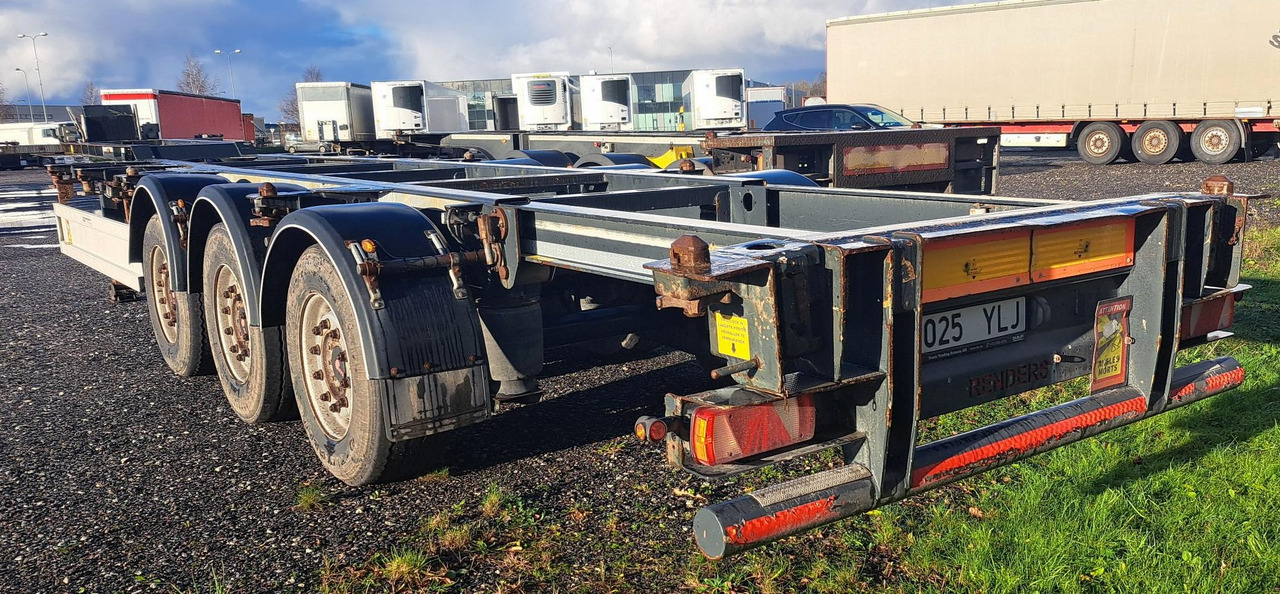 RENDERS EURO 922 - Полуприцеп-контейнеровоз/ Сменный кузов: фото 1 RENDERS EURO 922 - Полуприцеп-контейнеровоз/ Сменный кузов: фото 1