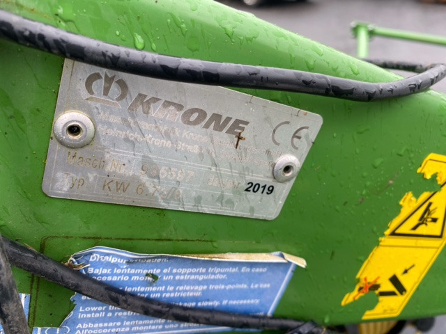 Сеноворошилка KRONE KW6.72: фото 6 Сеноворошилка KRONE KW6.72: фото 6