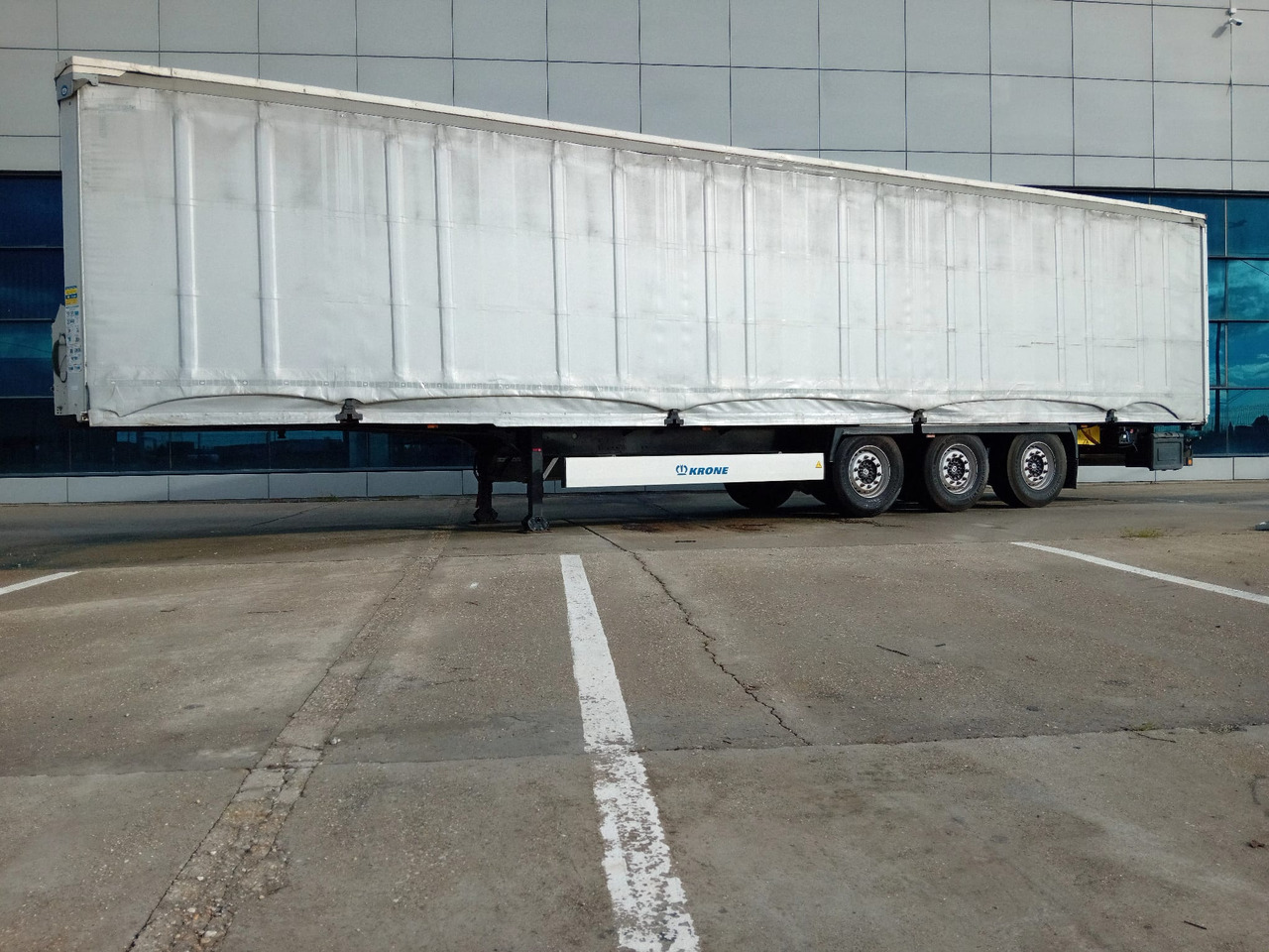 Krone Sliding Tarpaulin Semi-trailer Standard, TOP ! - Тентованный полуприцеп: фото 1 Krone Sliding Tarpaulin Semi-trailer Standard, TOP ! - Тентованный полуприцеп: фото 1