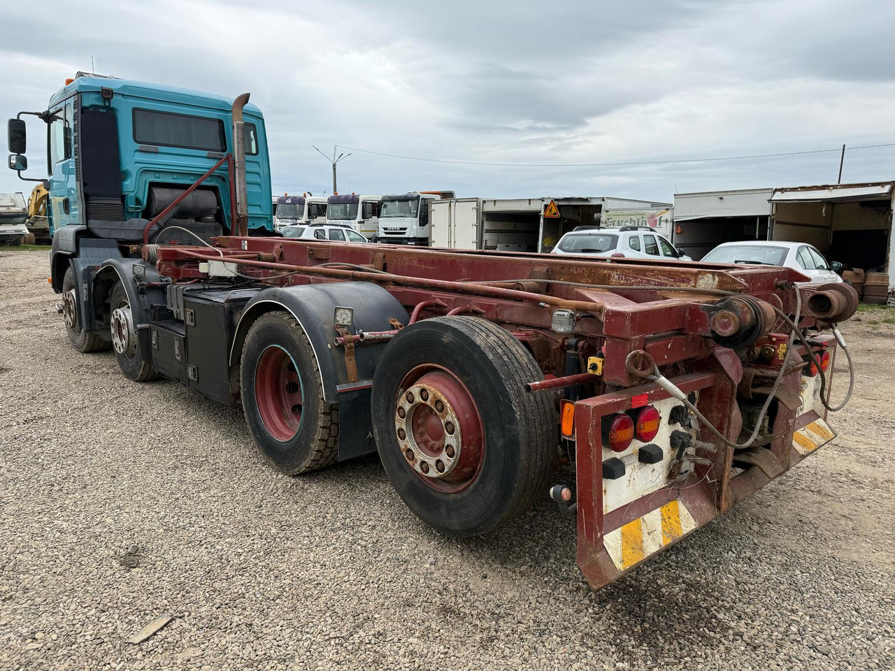 Тросовый мультилифт MAN TGA 440 8X2 CAR CHASSIS: фото 11