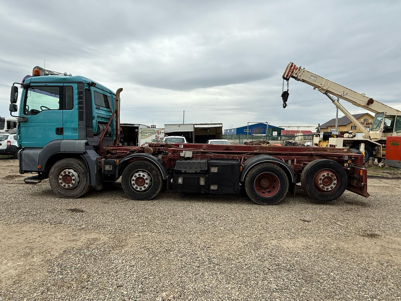 Тросовый мультилифт MAN TGA 440 8X2 CAR CHASSIS: фото 8