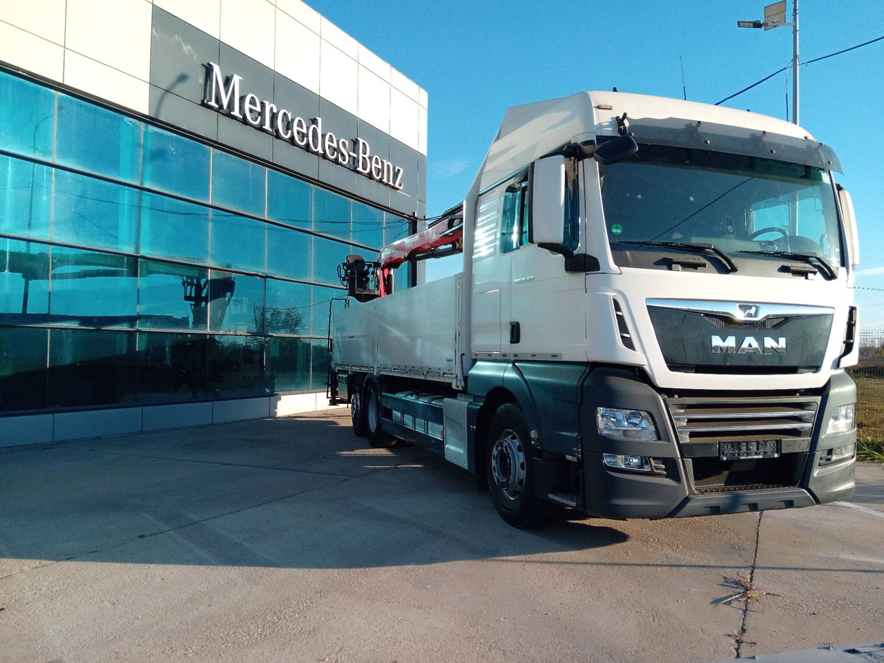 MAN TGX 26.460 6×2, Palfinger Crane PK 18001L - Грузовик бортовой/ Платформа, Автоманипулятор: фото 1 MAN TGX 26.460 6×2, Palfinger Crane PK 18001L - Грузовик бортовой/ Платформа, Автоманипулятор: фото 1