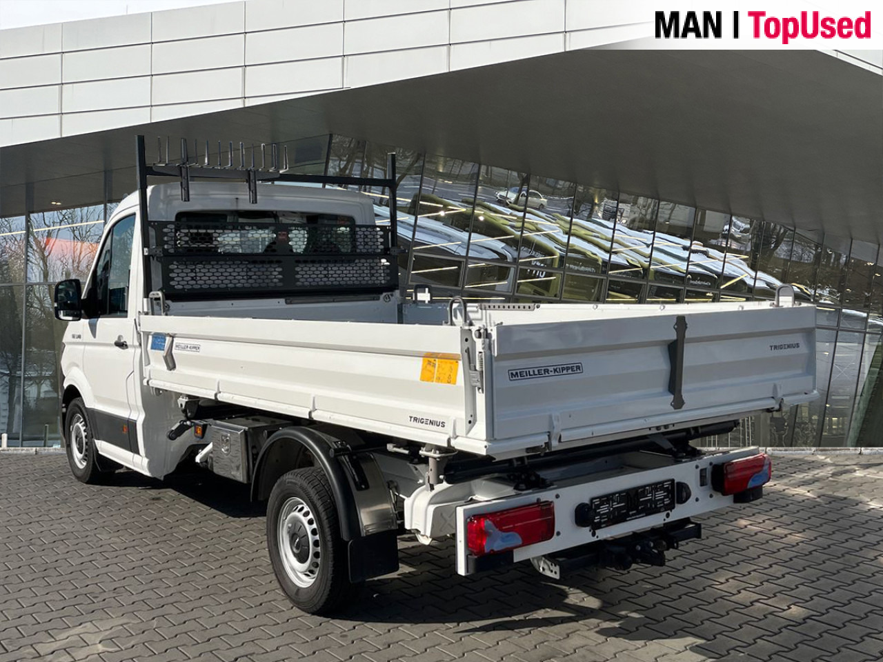 Цельнометаллический фургон MAN TGE 3.140 4X2F SB kipper 3S Meiller Klima AHK ZV: фото 15