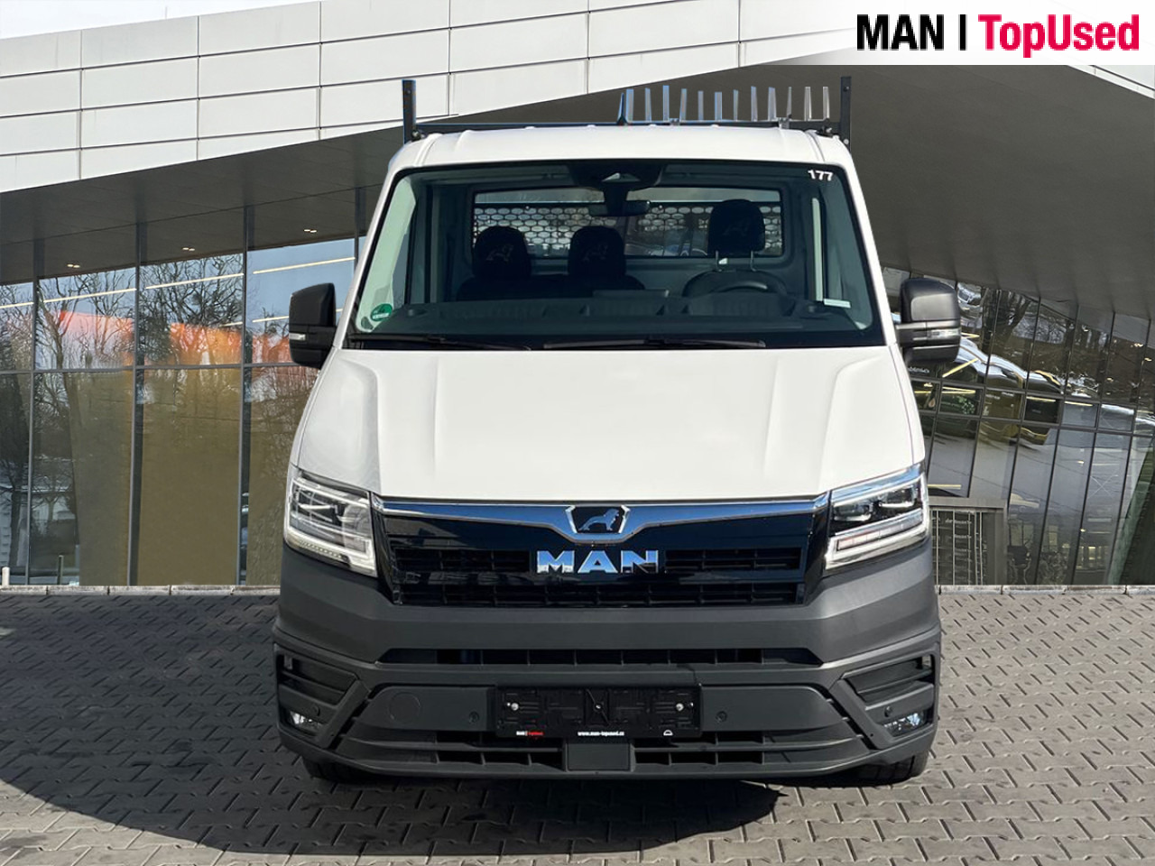 Цельнометаллический фургон MAN TGE 3.140 4X2F SB kipper 3S Meiller Klima AHK ZV: фото 9