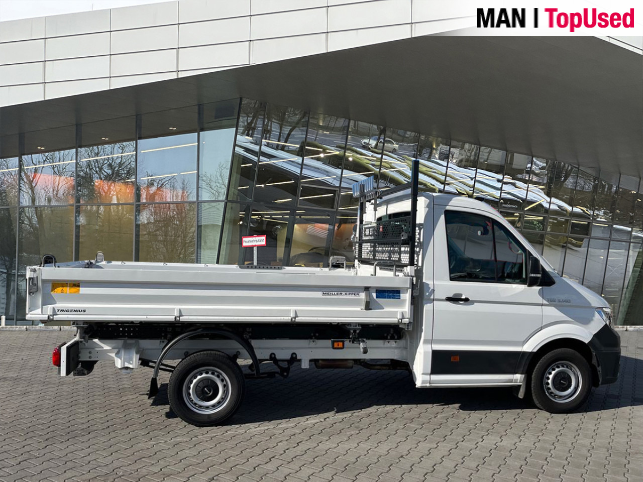 Цельнометаллический фургон MAN TGE 3.140 4X2F SB kipper 3S Meiller Klima AHK ZV: фото 11