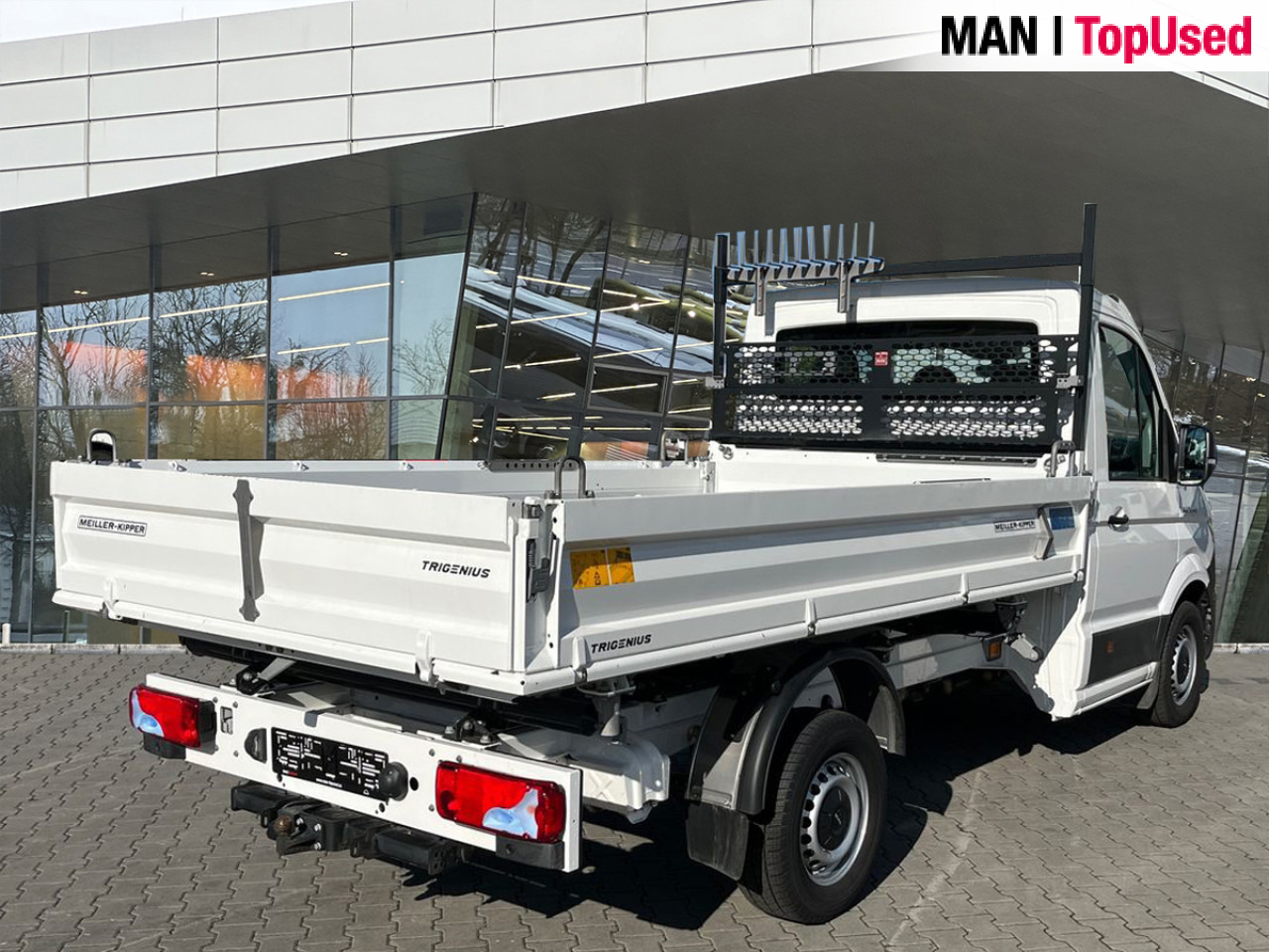 Цельнометаллический фургон MAN TGE 3.140 4X2F SB kipper 3S Meiller Klima AHK ZV: фото 12