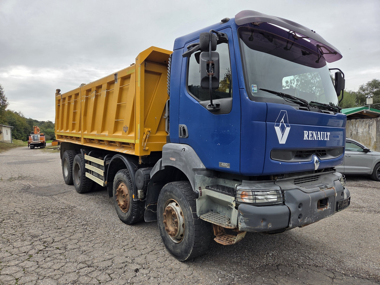 RENAULT KERAX 420.40 PR 8X4 3way tipper Bordamtik - Самосвал: фото 3 RENAULT KERAX 420.40 PR 8X4 3way tipper Bordamtik - Самосвал: фото 3