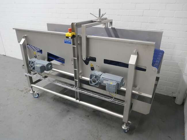GEA flip-over drip-off conveyor Flip-over conveyor 650 - Конвейер: фото 4 GEA flip-over drip-off conveyor Flip-over conveyor 650 - Конвейер: фото 4