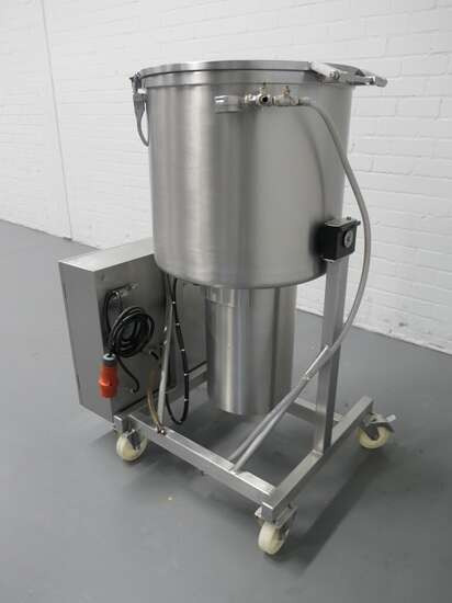 Glass vacuum tumbler VSM150 - Пищевое оборудование: фото 4 Glass vacuum tumbler VSM150 - Пищевое оборудование: фото 4