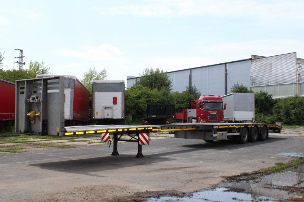 FAYMONVILLE MAX TRAILER MAX 200, ZVEDACÍ, ŘÍZENÁ NÁPRAVA - Полуприцеп бортовой/ Платформа: фото 4 FAYMONVILLE MAX TRAILER MAX 200, ZVEDACÍ, ŘÍZENÁ NÁPRAVA - Полуприцеп бортовой/ Платформа: фото 4