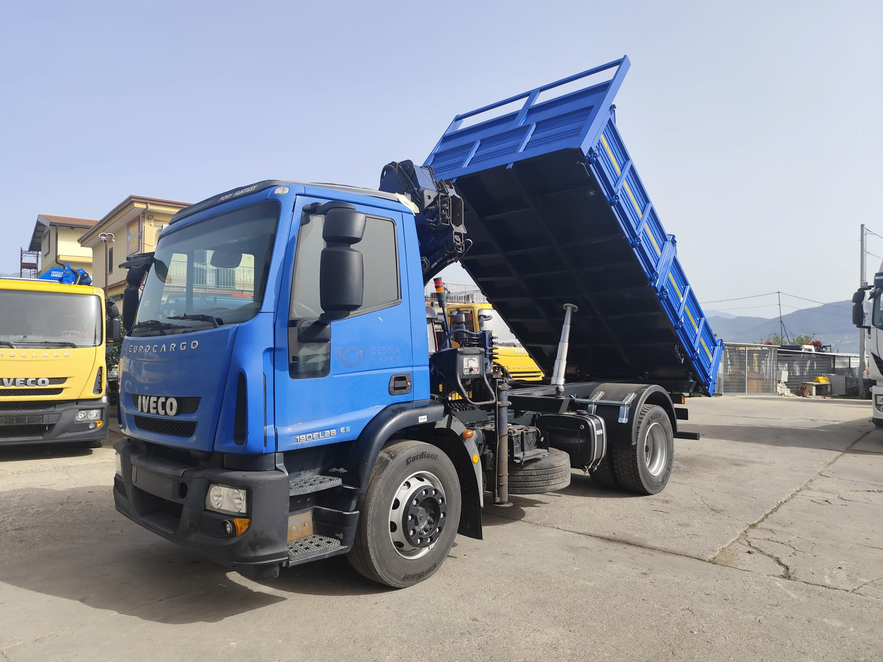 Автоманипулятор, Самосвал IVECO EUROCARGO 190EL28: фото 11