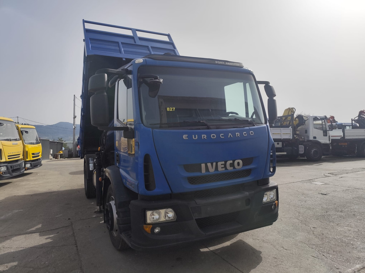 Автоманипулятор, Самосвал IVECO EUROCARGO 190EL28: фото 10