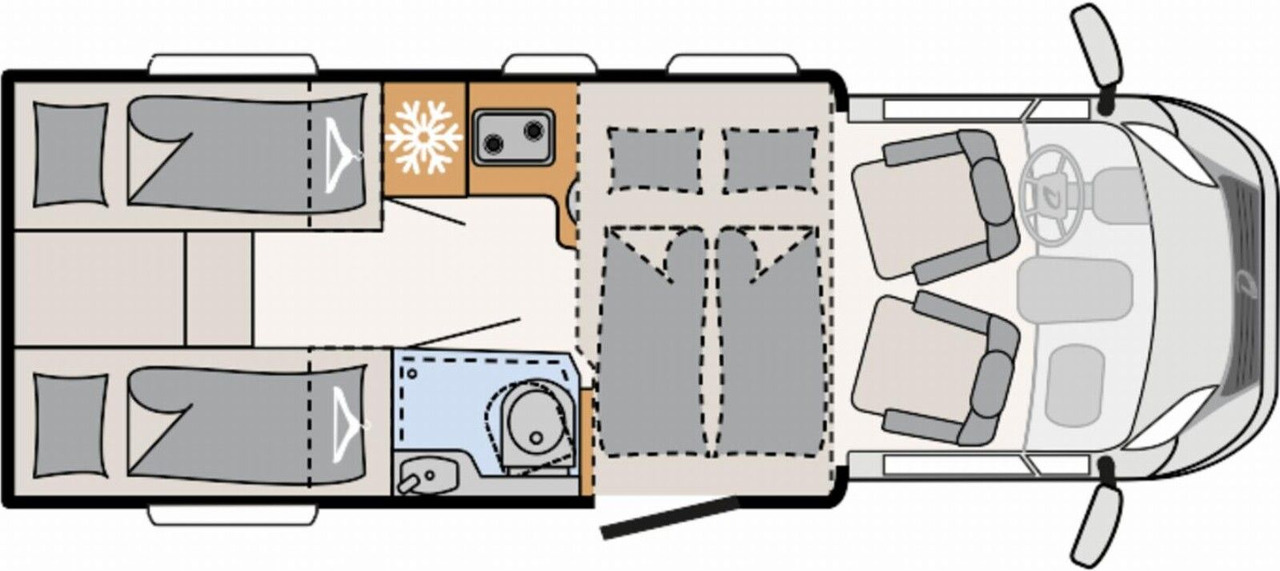 Dethleffs Just Camp T 6812 EB *Active Paket*Automatik* - Полуинтегрированный автодом: фото 2 Dethleffs Just Camp T 6812 EB *Active Paket*Automatik* - Полуинтегрированный автодом: фото 2
