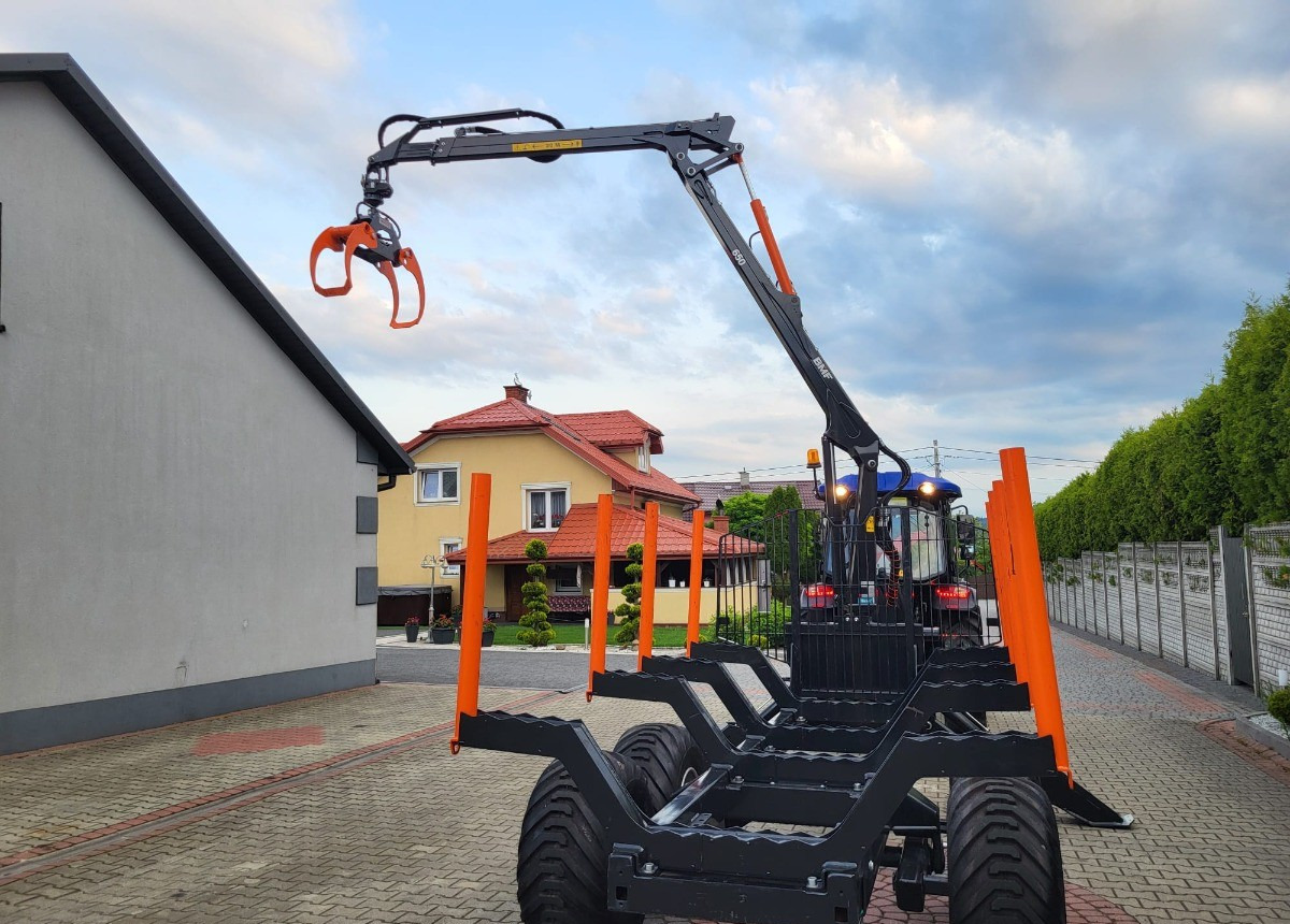 LOVOL Zestaw Traktor LOVOL M755 Przyczepa do drewna BMF 8TPro Stan Nowy Fabryczny - Харвестер: фото 4 LOVOL Zestaw Traktor LOVOL M755 Przyczepa do drewna BMF 8TPro Stan Nowy Fabryczny - Харвестер: фото 4
