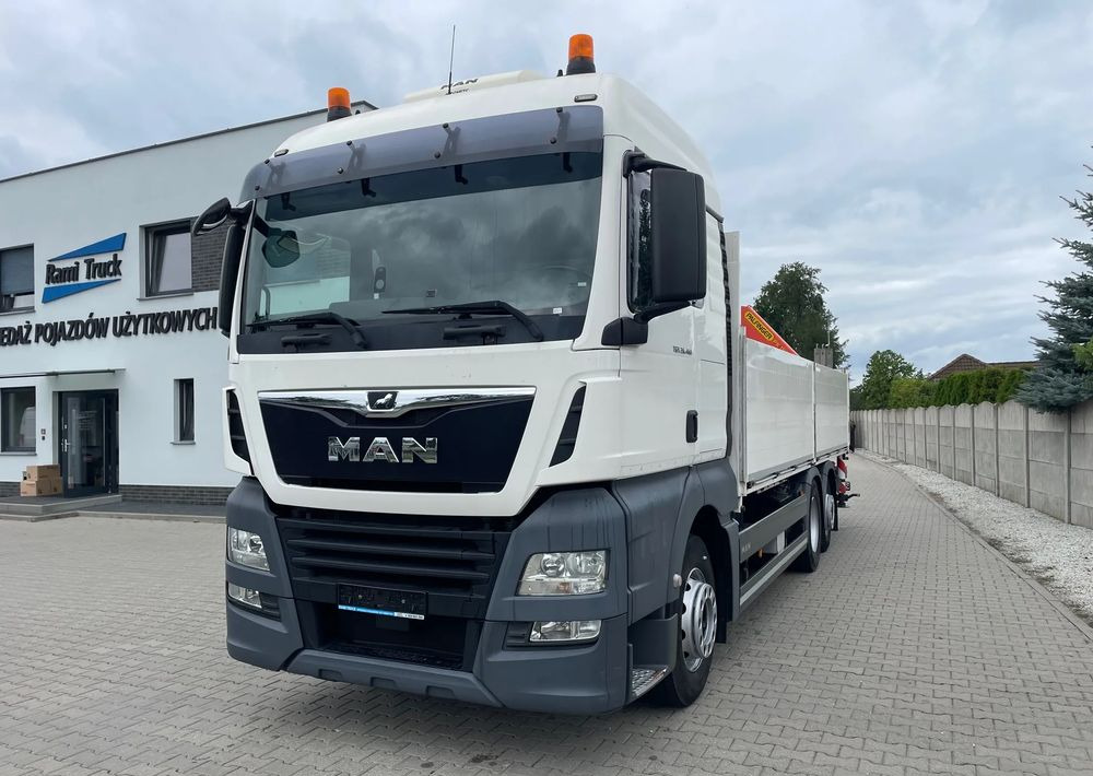 MAN TGX 26.460 HDS, PALFINGER PK 180002-EH, PILOT! - Грузовик бортовой/ Платформа, Автоманипулятор: фото 1 MAN TGX 26.460 HDS, PALFINGER PK 180002-EH, PILOT! - Грузовик бортовой/ Платформа, Автоманипулятор: фото 1