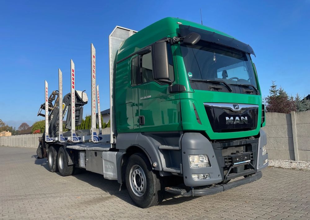 MAN TGX 26.500, 6x4, HDS EPSILOM M12Z, do transportu drewna. - Лесовоз, Автоманипулятор: фото 3 MAN TGX 26.500, 6x4, HDS EPSILOM M12Z, do transportu drewna. - Лесовоз, Автоманипулятор: фото 3