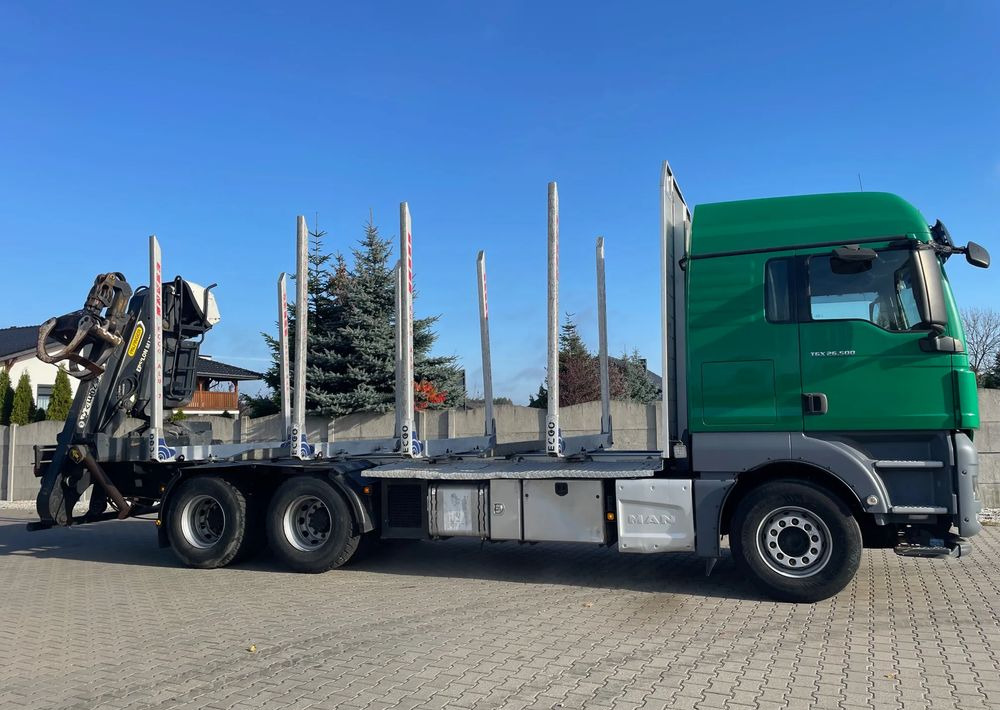 MAN TGX 26.500, 6x4, HDS EPSILOM M12Z, do transportu drewna. - Лесовоз, Автоманипулятор: фото 4 MAN TGX 26.500, 6x4, HDS EPSILOM M12Z, do transportu drewna. - Лесовоз, Автоманипулятор: фото 4
