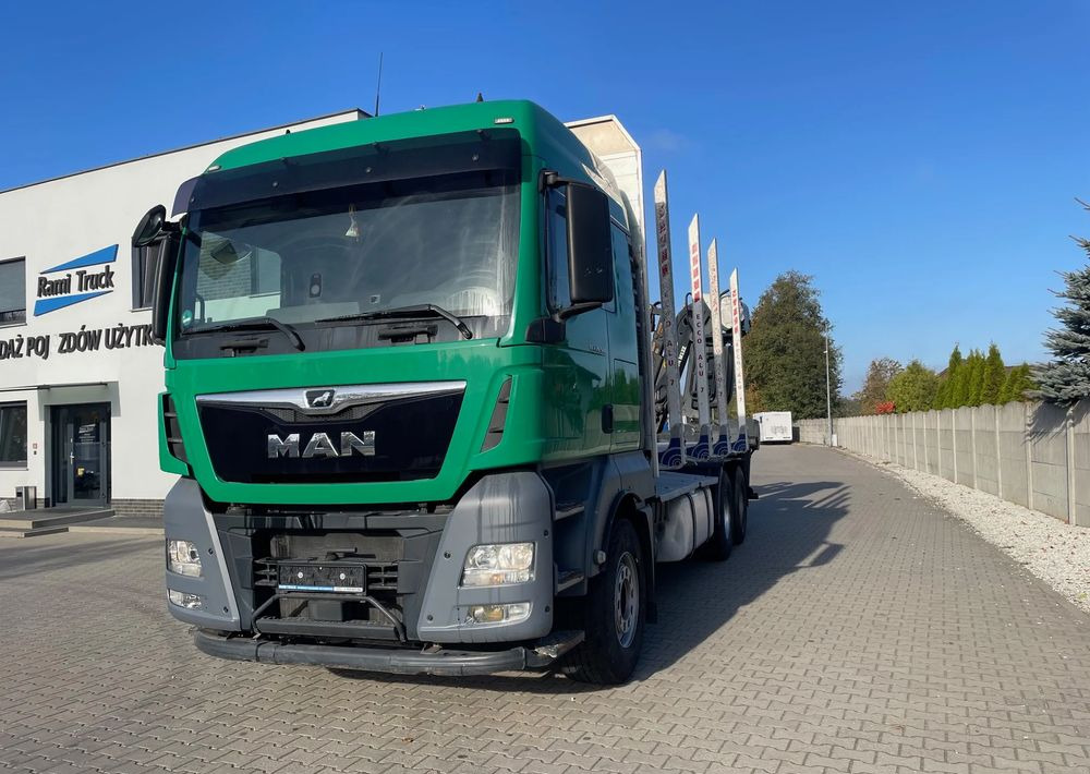 MAN TGX 26.500, 6x4, HDS EPSILOM M12Z, do transportu drewna. - Лесовоз, Автоманипулятор: фото 1 MAN TGX 26.500, 6x4, HDS EPSILOM M12Z, do transportu drewna. - Лесовоз, Автоманипулятор: фото 1