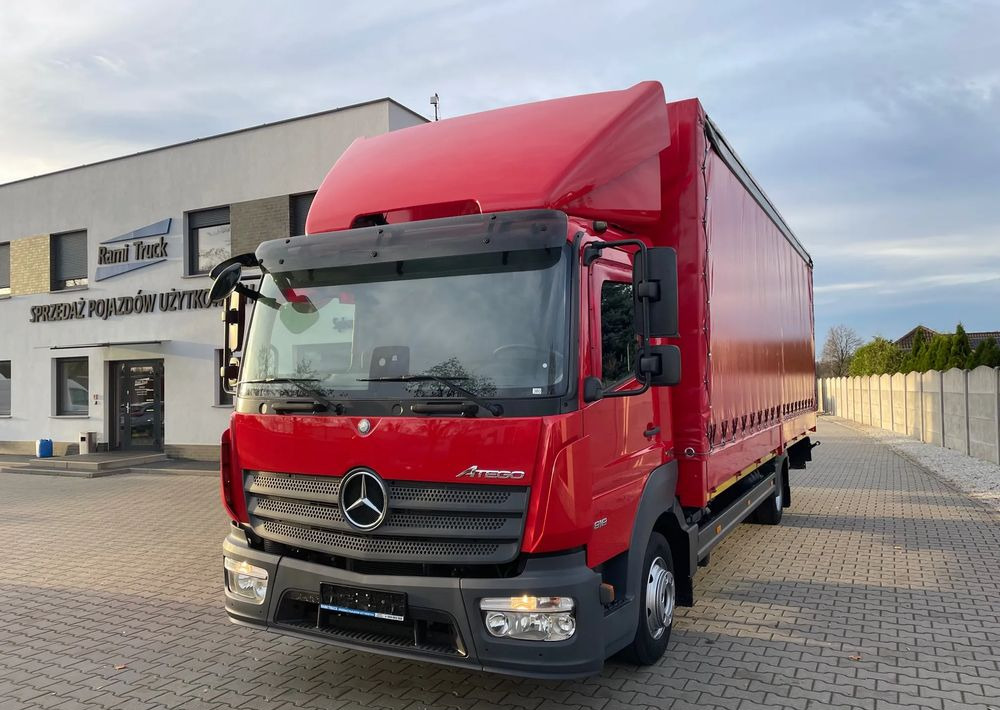 Mercedes-Benz ATEGO 818, Klima, webasto, 17 euro palet! - Тентованный грузовик: фото 1 Mercedes-Benz ATEGO 818, Klima, webasto, 17 euro palet! - Тентованный грузовик: фото 1