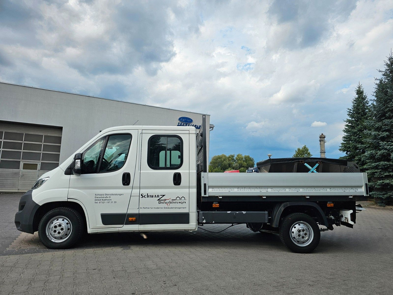 Citroën JUMPER L3 7sitz DOKA DO-KA Pritsche + Salztreuer - Малотоннажный бортовой грузовик, Грузопассажирский фургон: фото 3 Citroën JUMPER L3 7sitz DOKA DO-KA Pritsche + Salztreuer - Малотоннажный бортовой грузовик, Грузопассажирский фургон: фото 3