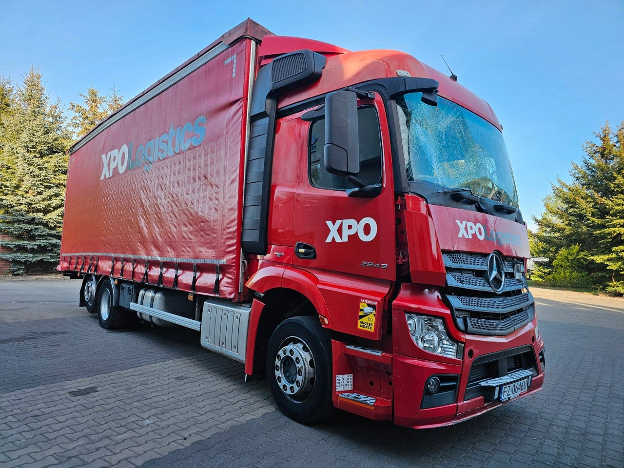 Mercedes-Benz 2543 ACTROS 6x2 JUMBO 8,2 Erhöhtes Dach Edscha - Тентованный грузовик: фото 2 Mercedes-Benz 2543 ACTROS 6x2 JUMBO 8,2 Erhöhtes Dach Edscha - Тентованный грузовик: фото 2