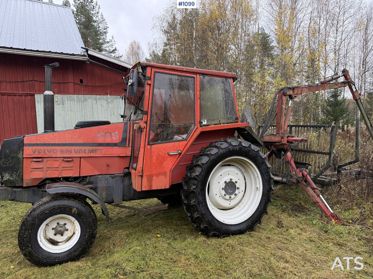 Valmet 505 Tractor and forestry trailer - Трактор, Лесной прицеп: фото 2 Valmet 505 Tractor and forestry trailer - Трактор, Лесной прицеп: фото 2