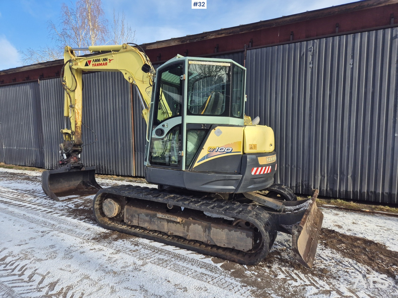 Гусеничный экскаватор Yanmar SV100: фото 8