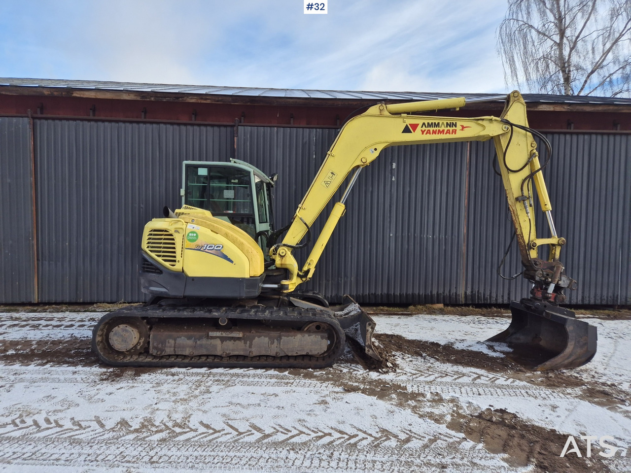 Гусеничный экскаватор Yanmar SV100: фото 7