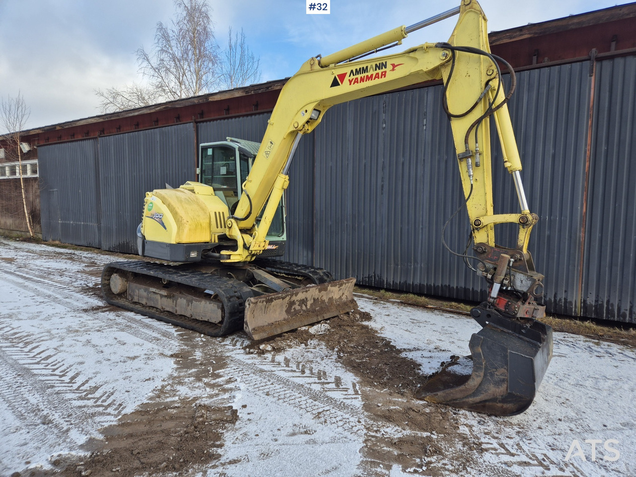 Гусеничный экскаватор Yanmar SV100: фото 6