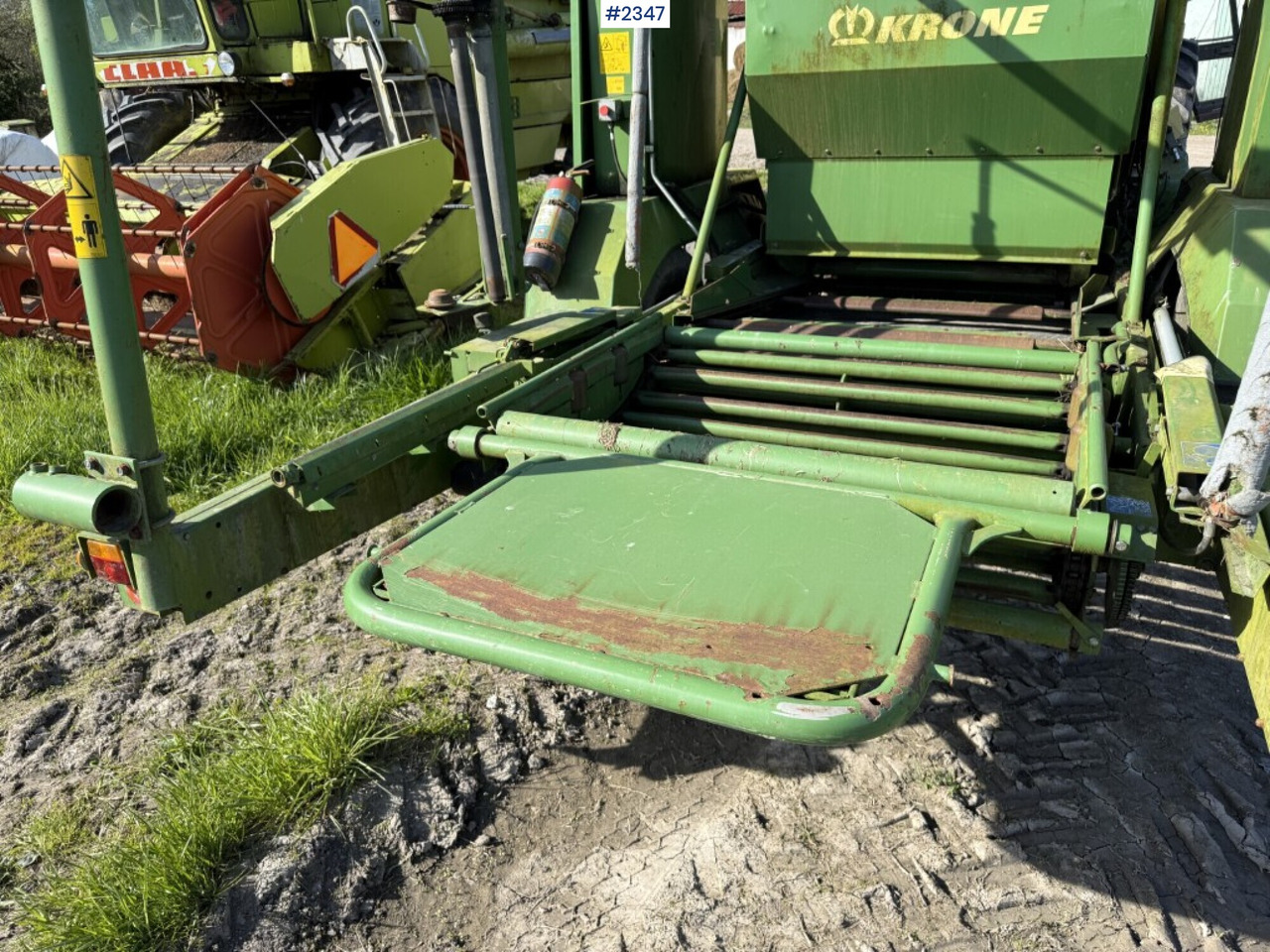 Техника для сенозаготовки Baler Krone Combi pack Multi-Cut 1500: фото 8