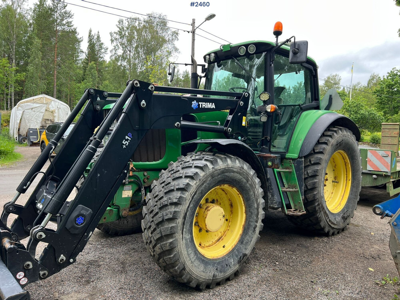 JOHN DEERE 6830 Tractor with implements - Трактор: фото 1 JOHN DEERE 6830 Tractor with implements - Трактор: фото 1