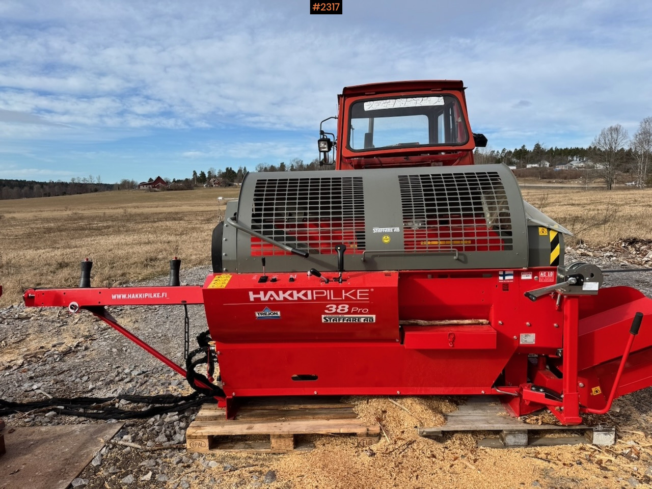 Hakki Pilke 38 Pro PTO firewood processor with table - Лесозаготовительная техника: фото 4 Hakki Pilke 38 Pro PTO firewood processor with table - Лесозаготовительная техника: фото 4