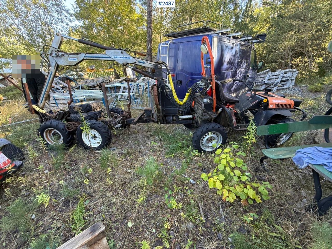 Mini forwarder Vimek Minimaster 101 - Форвардер: фото 1 Mini forwarder Vimek Minimaster 101 - Форвардер: фото 1