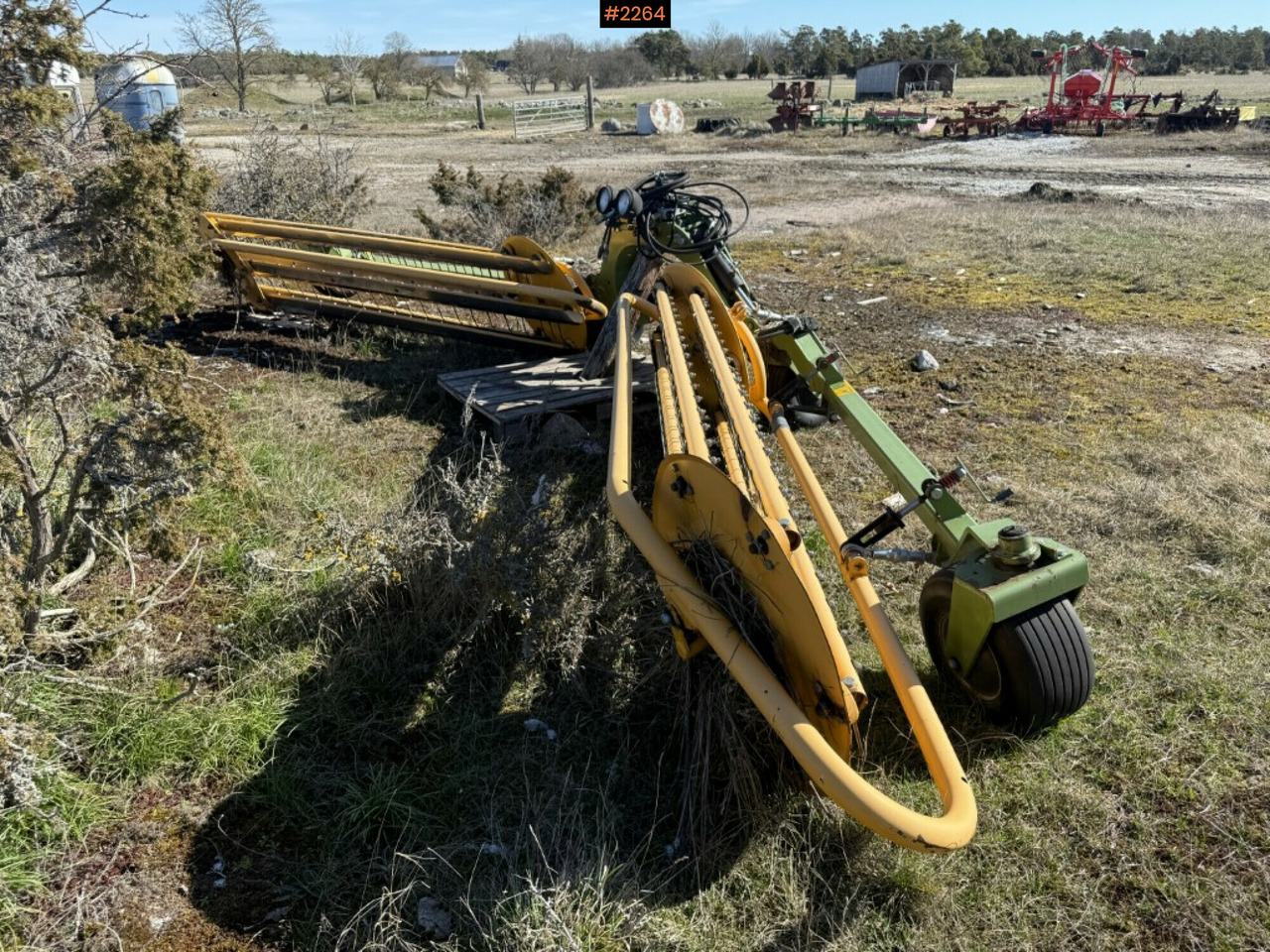 Техника для сенозаготовки Swather Elho V-Twin 600 front mounted: фото 7
