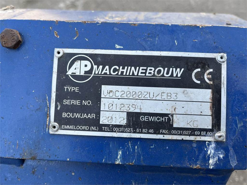 AP VDC2000ZU/EB3 - Инвентарь для животноводства: фото 4 AP VDC2000ZU/EB3 - Инвентарь для животноводства: фото 4