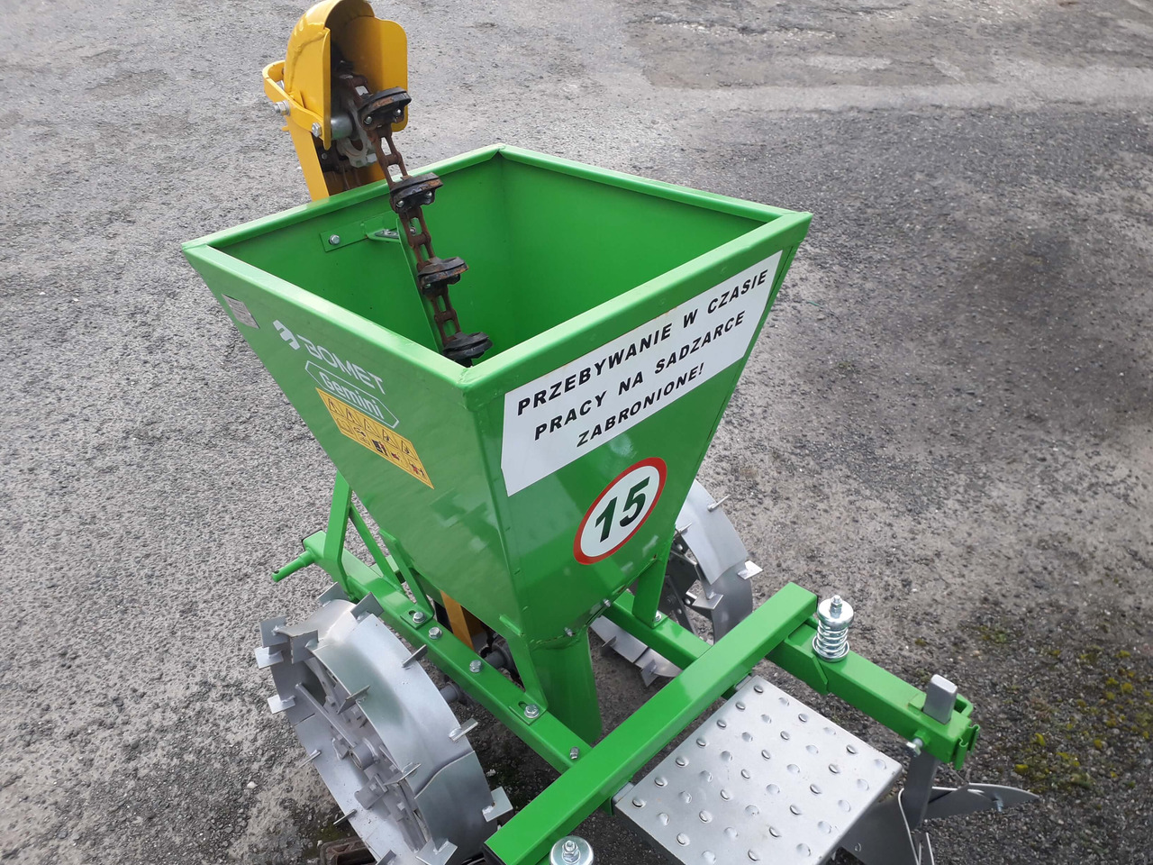 BOMET Planteuse à Pommes de Terre 1 rang GEMINI - Картофелесажалка: фото 1 BOMET Planteuse à Pommes de Terre 1 rang GEMINI - Картофелесажалка: фото 1