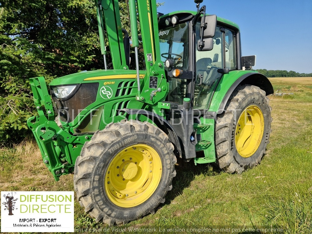 JOHN DEERE TRACTEUR AGRICOLE 6110M - Трактор: фото 1 JOHN DEERE TRACTEUR AGRICOLE 6110M - Трактор: фото 1