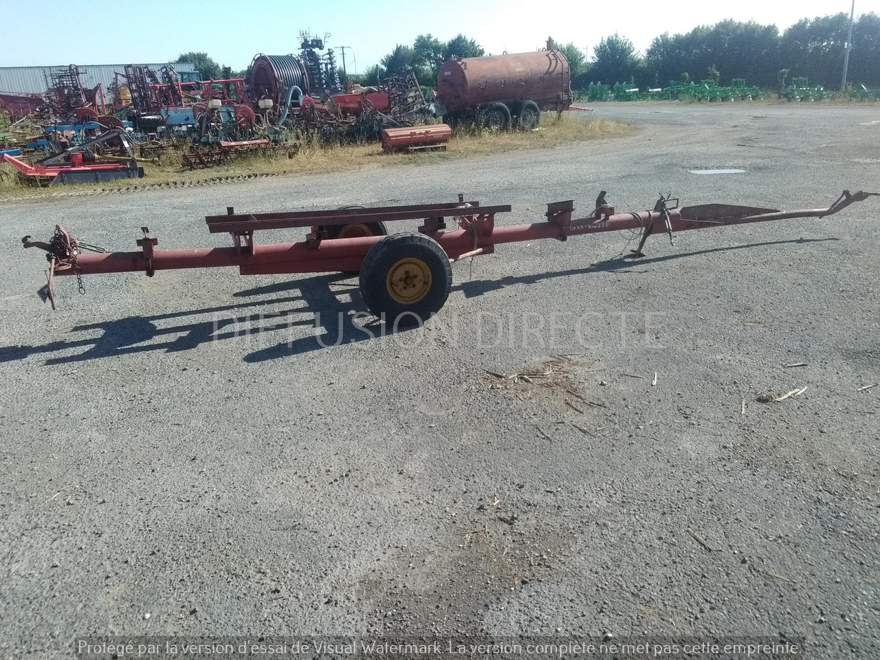 MASSEY FERGUSON CHARIOT DE COUPE 450 - Тележка для жатки: фото 5 MASSEY FERGUSON CHARIOT DE COUPE 450 - Тележка для жатки: фото 5