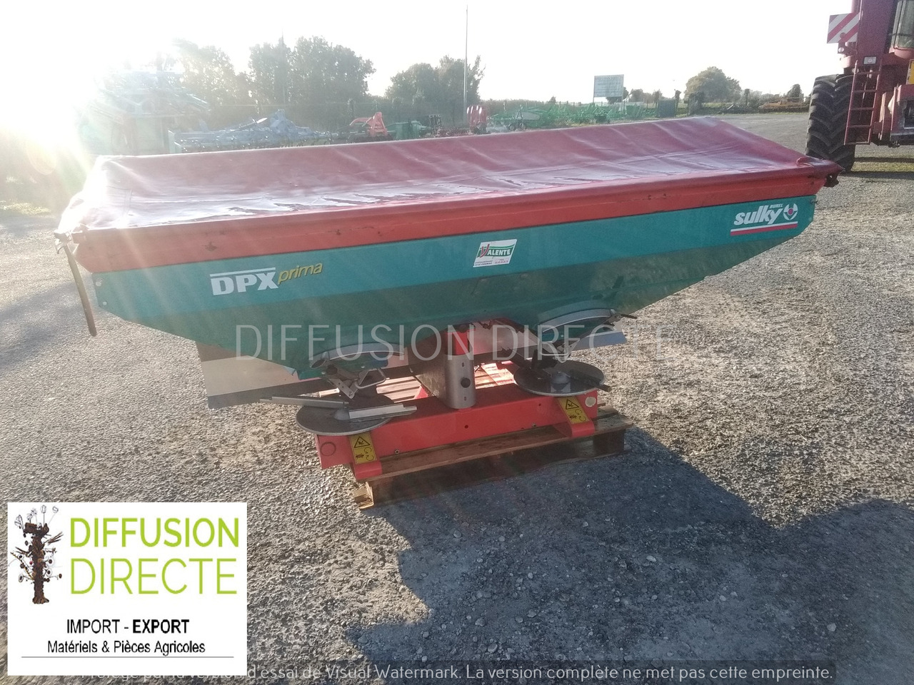 SULKY DISTRIBUTEUR D'ENGRAIS DPX PRIMA - Разбрасыватель удобрений: фото 1 SULKY DISTRIBUTEUR D'ENGRAIS DPX PRIMA - Разбрасыватель удобрений: фото 1