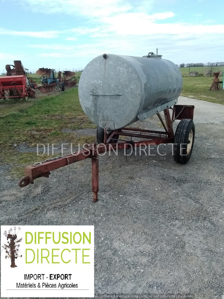 TONNE A EAU 1500 - Прицеп-цистерна: фото 1 TONNE A EAU 1500 - Прицеп-цистерна: фото 1