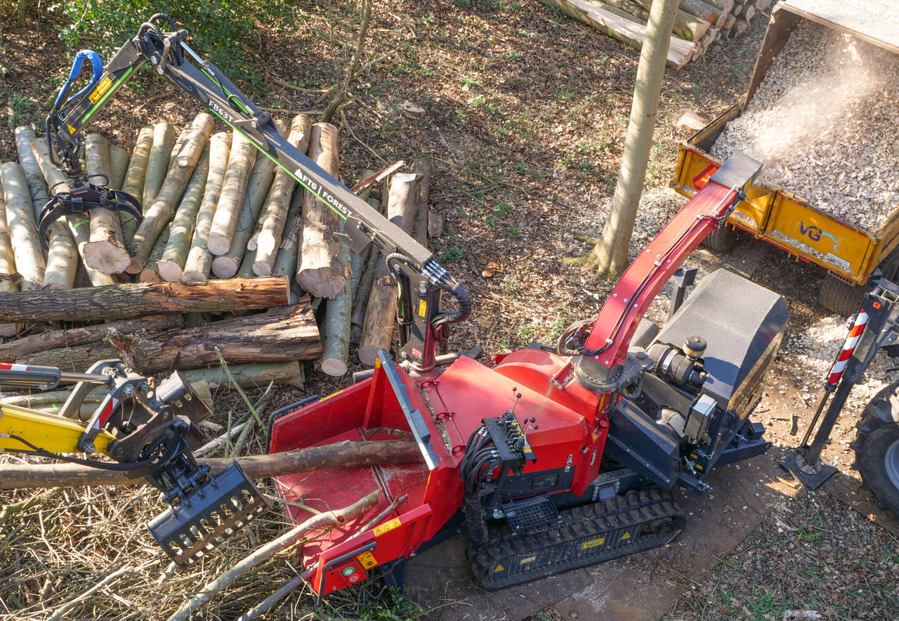 Измельчитель древесины UFKES Greentec Cheetah 30 Tracked: фото 12 Измельчитель древесины UFKES Greentec Cheetah 30 Tracked: фото 12