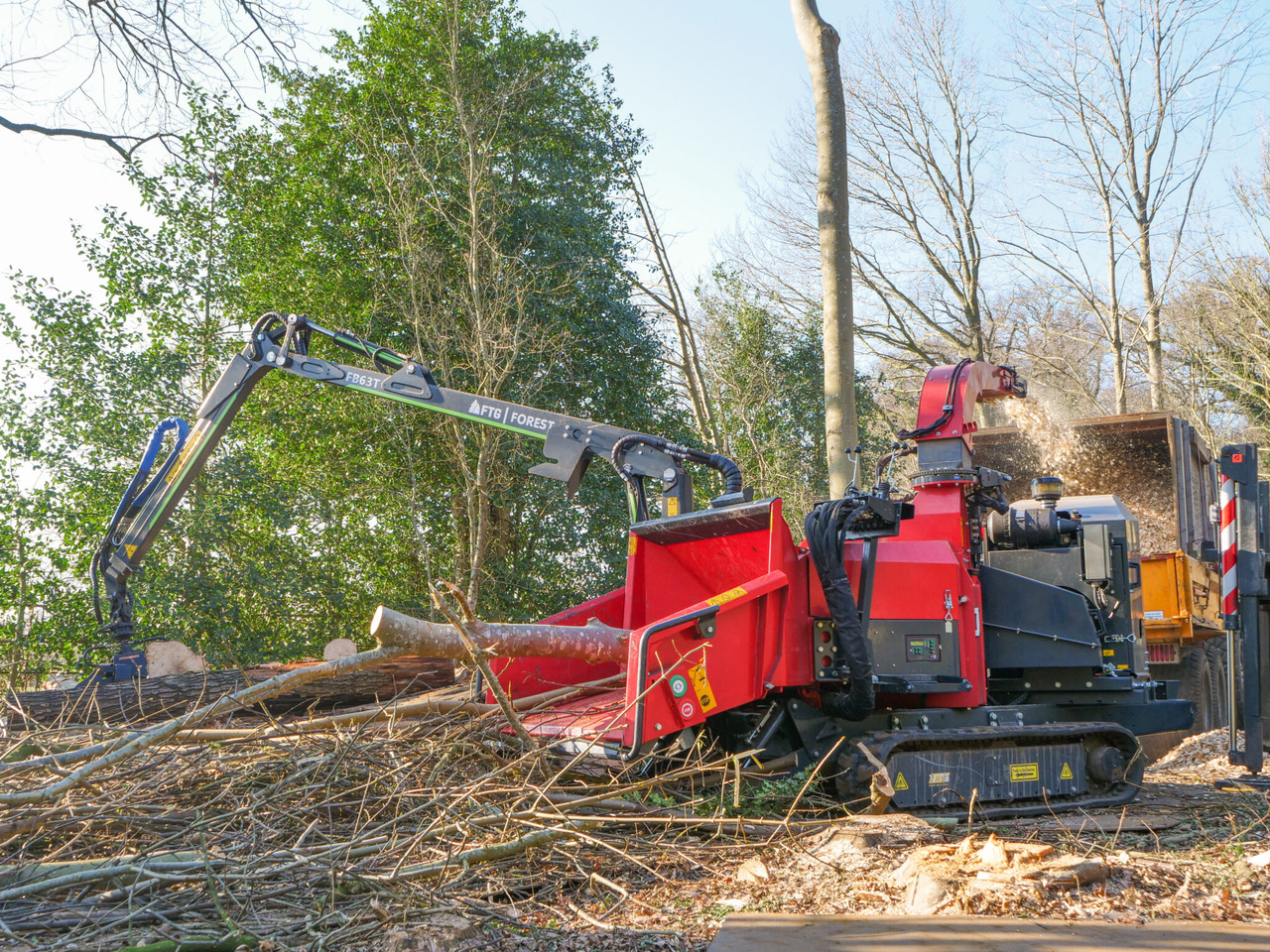 Измельчитель древесины UFKES Greentec Cheetah 30 Tracked: фото 9 Измельчитель древесины UFKES Greentec Cheetah 30 Tracked: фото 9