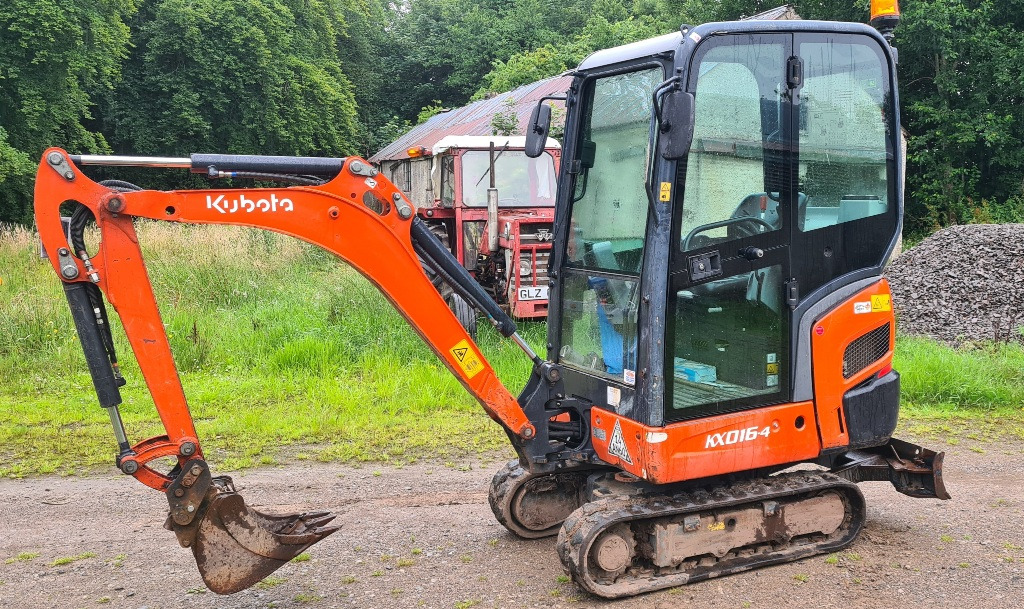 2016 Kubota KX016-4 Mini Digger, only 1550 hours - Мини-экскаватор: фото 1 2016 Kubota KX016-4 Mini Digger, only 1550 hours - Мини-экскаватор: фото 1