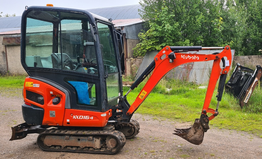 2016 Kubota KX016-4 Mini Digger, only 1550 hours - Мини-экскаватор: фото 2 2016 Kubota KX016-4 Mini Digger, only 1550 hours - Мини-экскаватор: фото 2