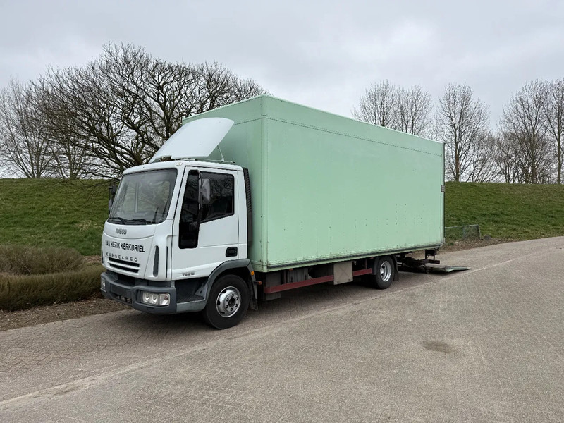 Грузовик с закрытым кузовом Iveco EuroCargo 75 Bakwagen -Manual-lift- Low KM: фото 1