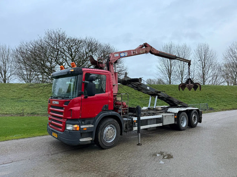 Scania P270 Kabelsysteem HMF Kraan Low KM NL TRUCK 6X2 - Автоманипулятор: фото 4 Scania P270 Kabelsysteem HMF Kraan Low KM NL TRUCK 6X2 - Автоманипулятор: фото 4