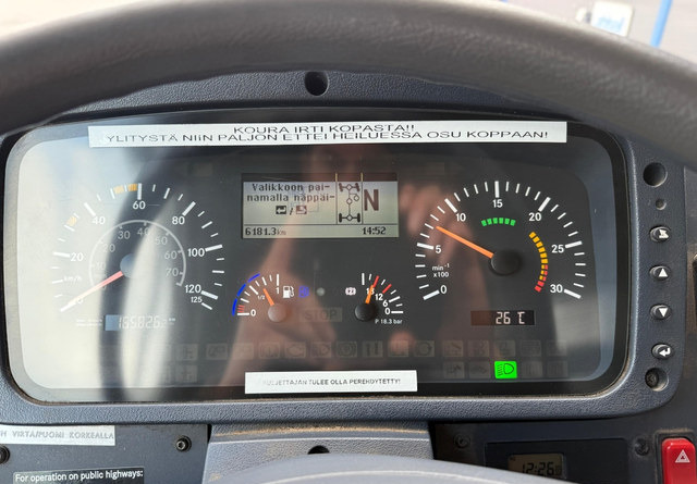 Грузовик бортовой/ Платформа, Автоманипулятор Mercedes-BenzUnimog U5000 + Nosturi Hiab 099 E-4: фото 17 Грузовик бортовой/ Платформа, Автоманипулятор Mercedes-BenzUnimog U5000 + Nosturi Hiab 099 E-4: фото 17