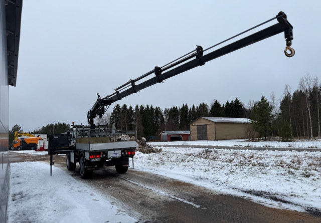 Грузовик бортовой/ Платформа, Автоманипулятор Mercedes-BenzUnimog U5000 + Nosturi Hiab 099 E-4: фото 12 Грузовик бортовой/ Платформа, Автоманипулятор Mercedes-BenzUnimog U5000 + Nosturi Hiab 099 E-4: фото 12
