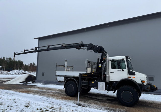 Грузовик бортовой/ Платформа, Автоманипулятор Mercedes-BenzUnimog U5000 + Nosturi Hiab 099 E-4: фото 9 Грузовик бортовой/ Платформа, Автоманипулятор Mercedes-BenzUnimog U5000 + Nosturi Hiab 099 E-4: фото 9